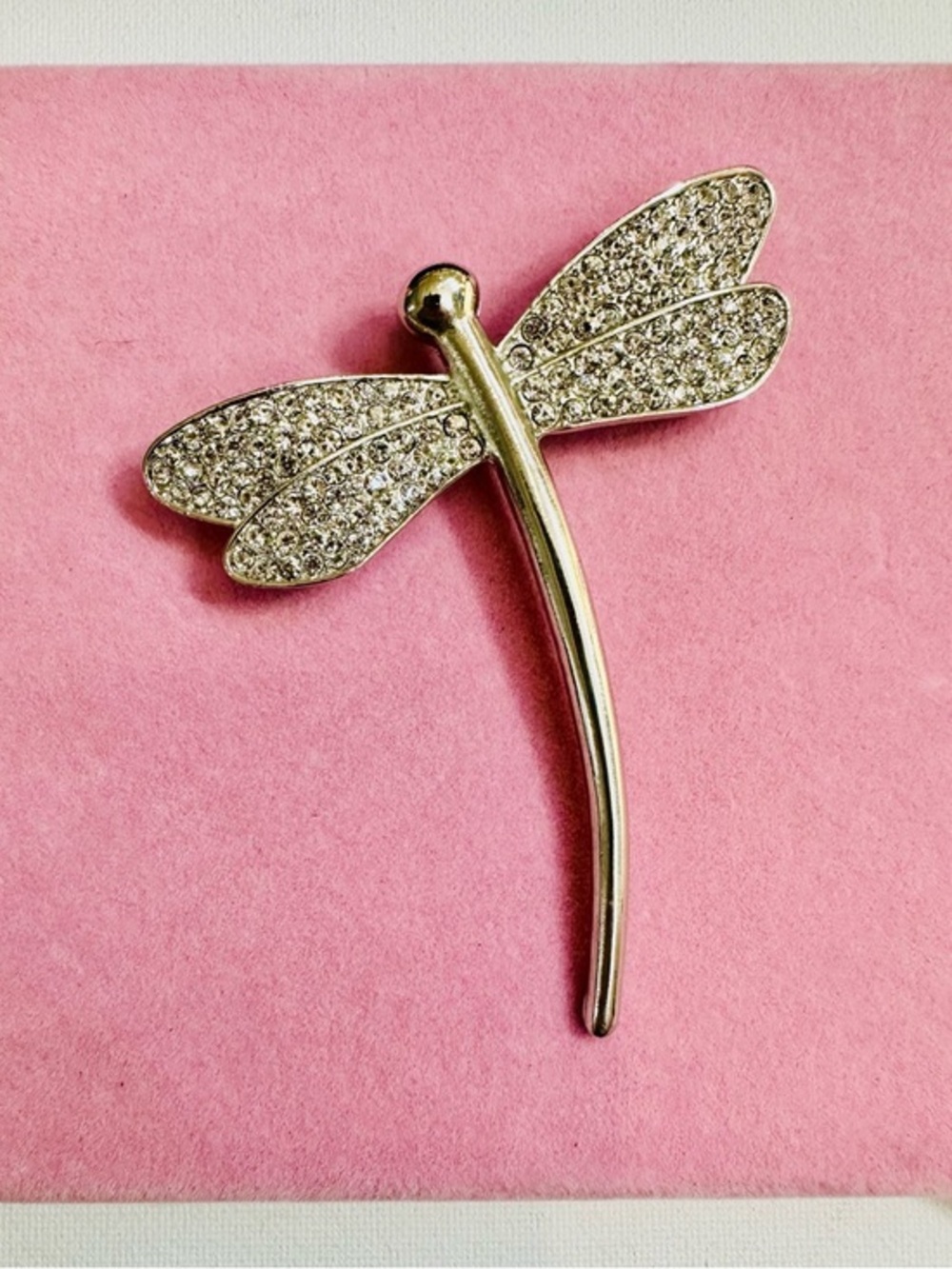 Silver Dragonfly Brooch - Picture 1 of 2
